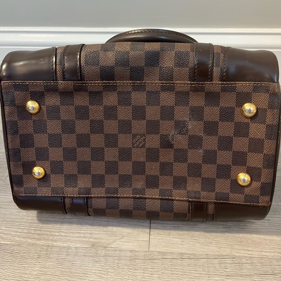 Classic Vintage Louis Vuitton Inventeur Hand Bag (Damier Ebene Berkeley) - Picture 5 of 7